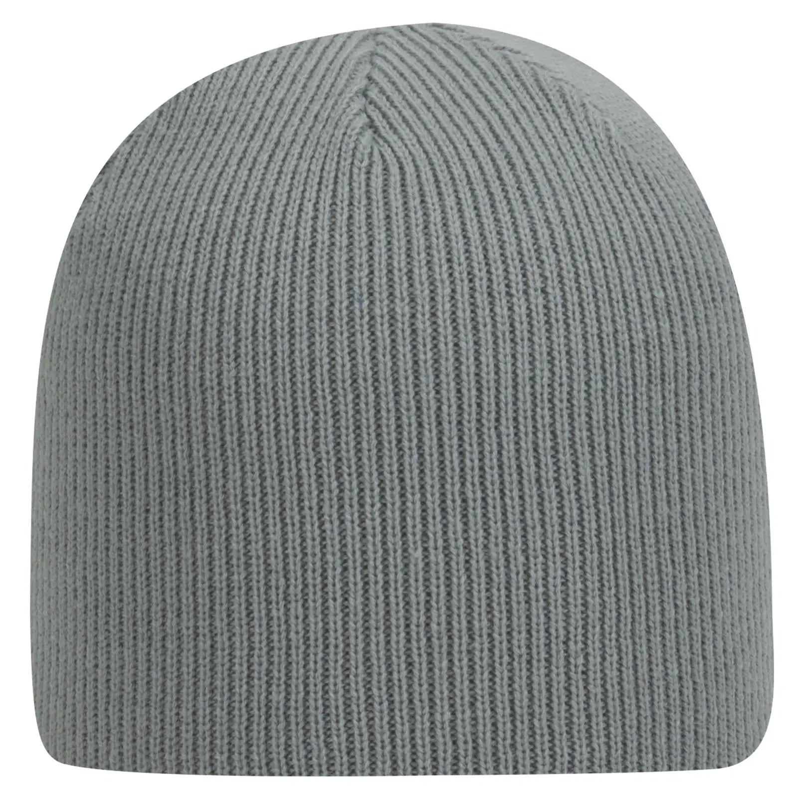 OTTO 82-970 8 1/2’’ Classic Knit Beanie - Gray - Gray / 6 1/2’’ - 7 5/8’’