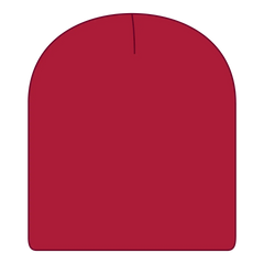 OTTO 82-970 8 1/2’’ Classic Knit Beanie - Red - Red / 6 1/2’’ - 7 5/8’’