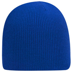 OTTO 82-970 8 1/2’’ Classic Knit Beanie - Royal - Royal / 6 1/2’’ - 7 5/8’’