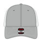OTTO 83-1 ’OTTO Comfy Fit’ 6 Panel Low Profile Mesh Back Trucker Cap - Gry/Wht - Gry/Wht / 7 3/8’’ - 7 5/8’’
