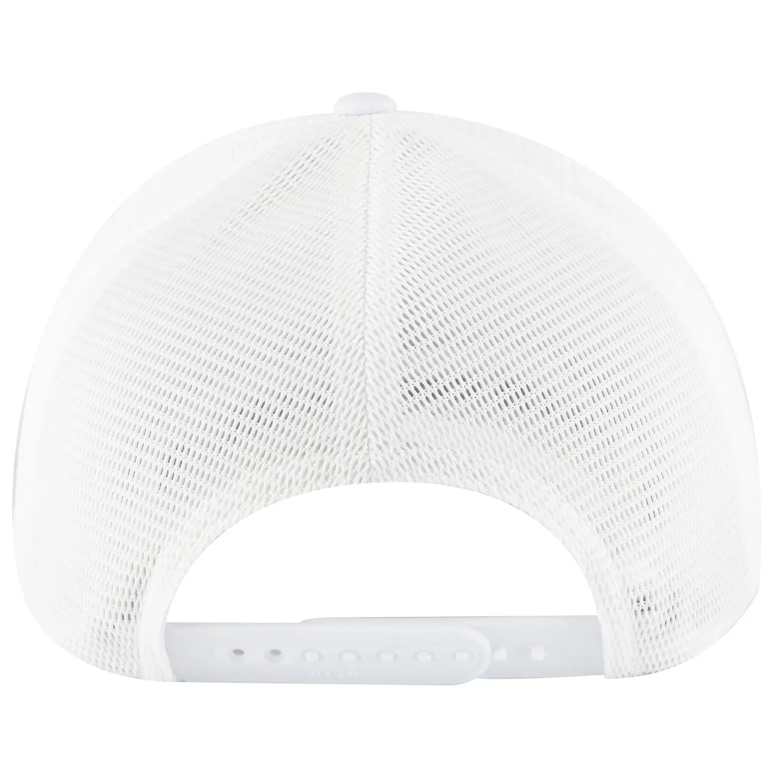 OTTO 83-1 ’OTTO Comfy Fit’ 6 Panel Low Profile Mesh Back Trucker Cap - White - White / 7 3/8’’ - 7 5/8’’
