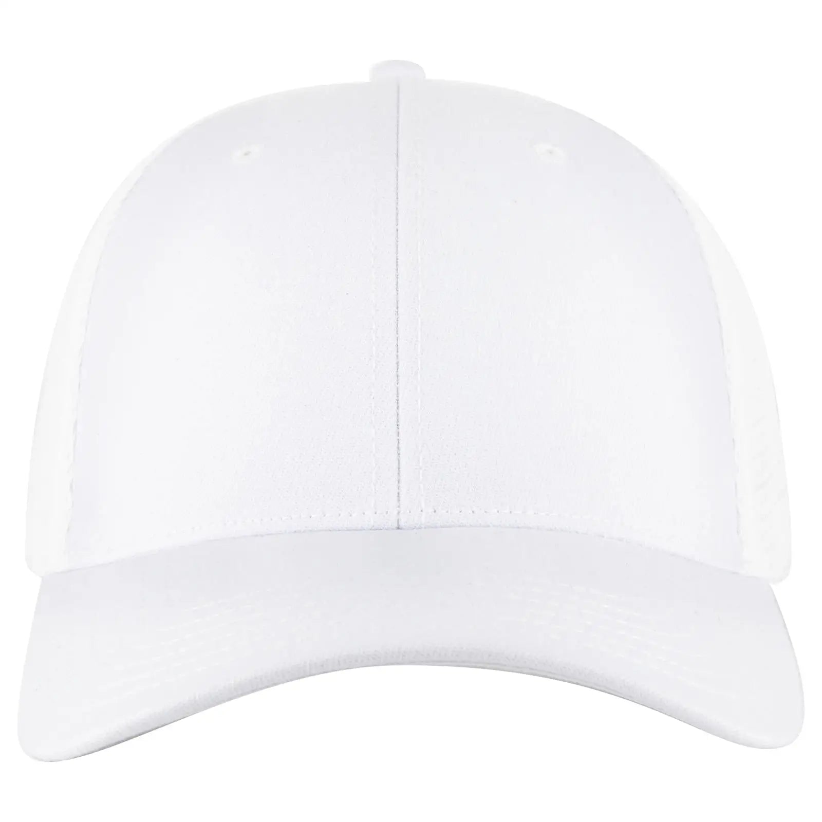 OTTO 83-1 ’OTTO Comfy Fit’ 6 Panel Low Profile Mesh Back Trucker Cap - White - White / 7 3/8’’ - 7 5/8’’