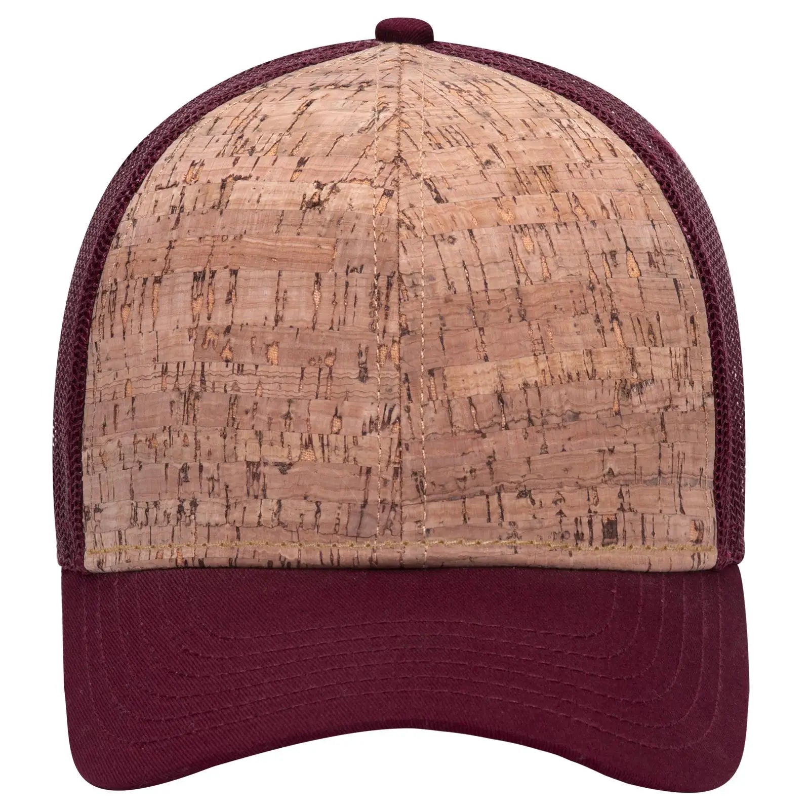 OTTO 83-1212 6 Panel Low Profile Mesh Back Trucker Cap - Bg Mrn/Crk/Bg Mrn - Bg Mrn/Crk/Bg Mrn / 6 1/2’’ - 7 5/8’’
