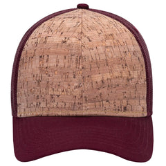 OTTO 83-1212 6 Panel Low Profile Mesh Back Trucker Cap - Bg Mrn/Crk/Bg Mrn - Bg Mrn/Crk/Bg Mrn / 6 1/2’’ - 7 5/8’’