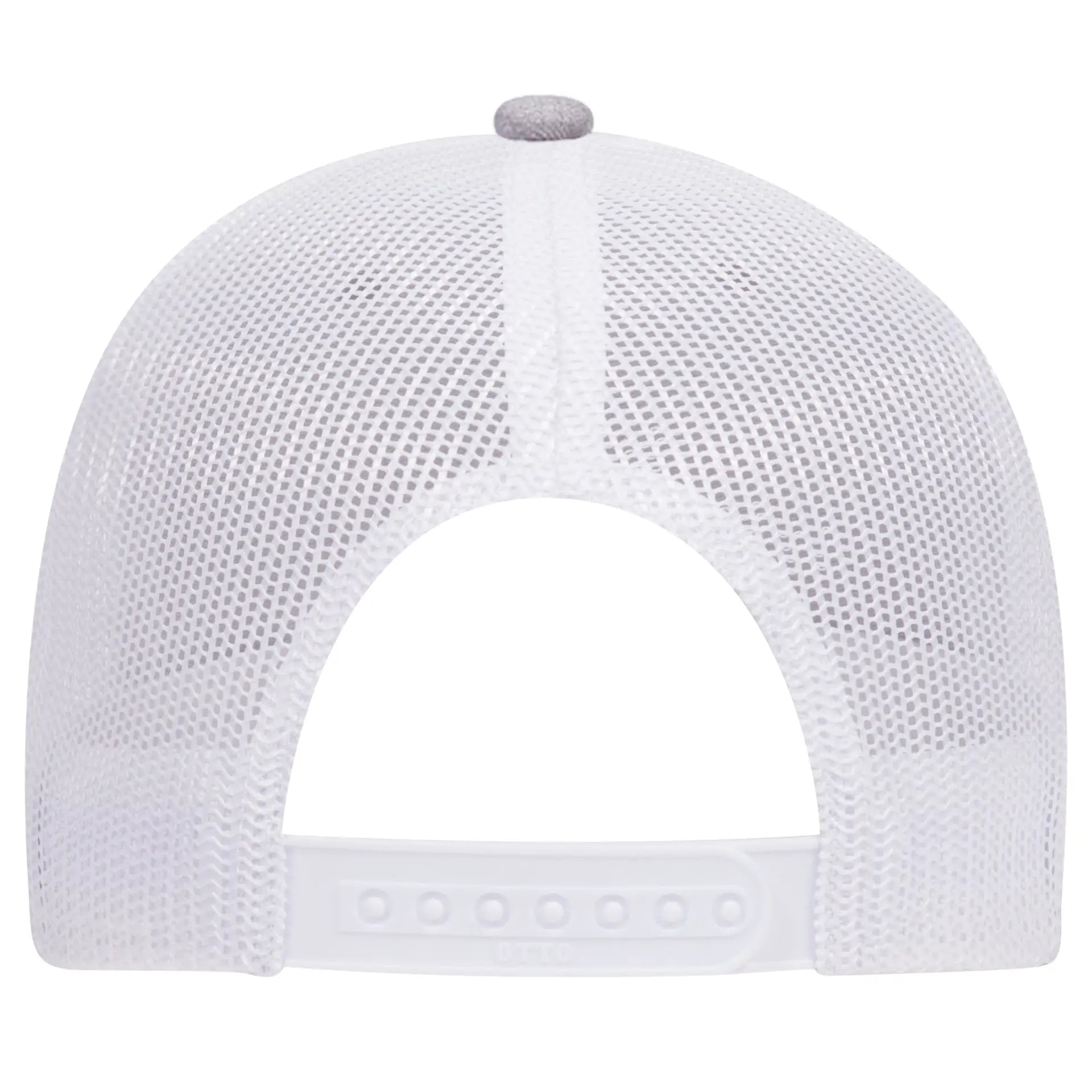 OTTO 83-1239 6 Panel Low Profile Mesh Back Trucker Cap - HeatherGray/Royal/White - HeatherGray/Royal/White / 6 1/2’’