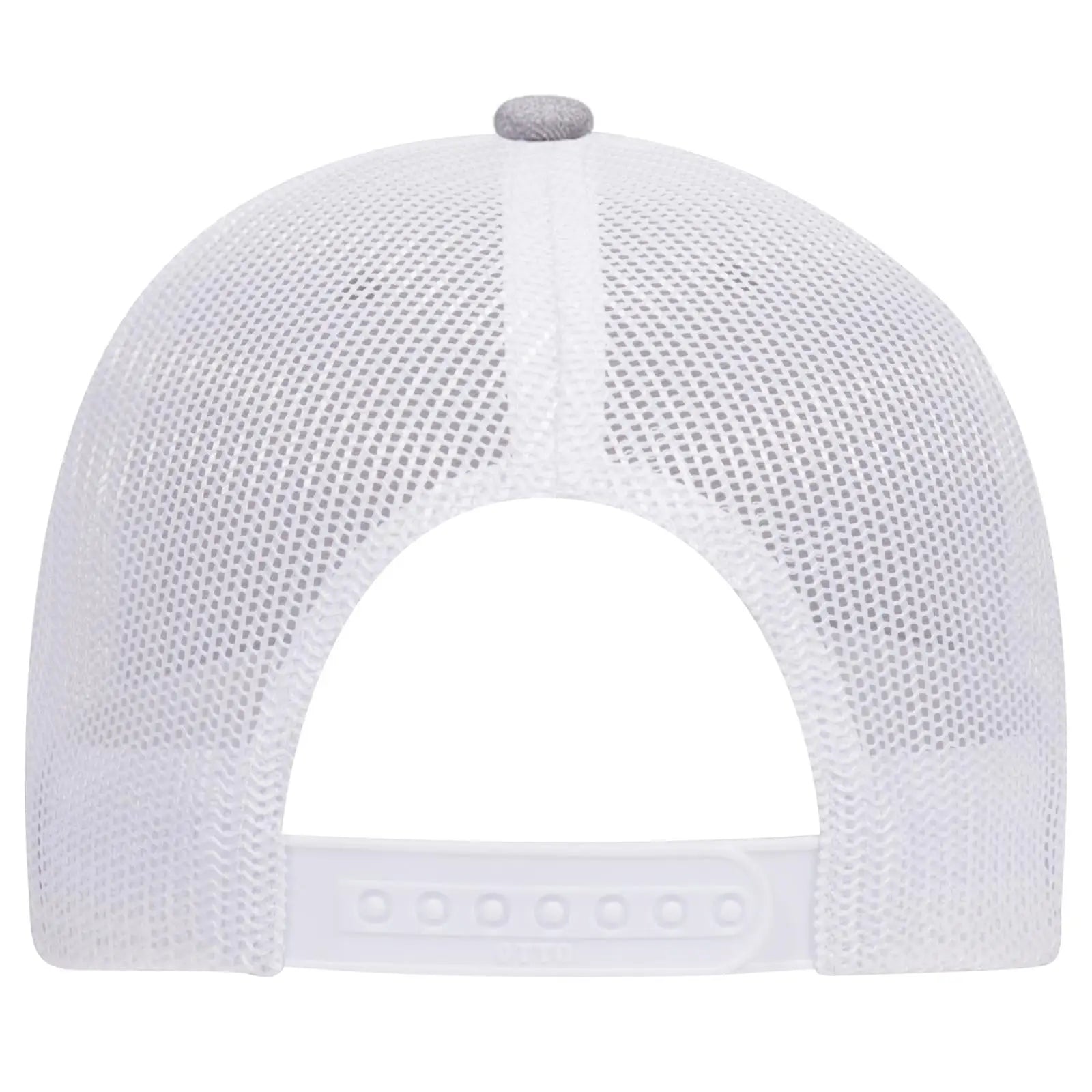 OTTO 83-1239 6 Panel Low Profile Mesh Back Trucker Cap - HeatherGray/Royal/White - HeatherGray/Royal/White / 6 1/2’’
