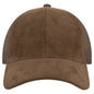 OTTO 83-1239 6 Panel Low Profile Mesh Back Trucker Cap - Brown - Brown / 6 1/2’’ - 7 5/8’’