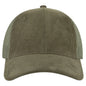 OTTO 83-1239 6 Panel Low Profile Mesh Back Trucker Cap - Dk Ol Grn - Dk Ol Grn / 6 1/2’’ - 7 5/8’’