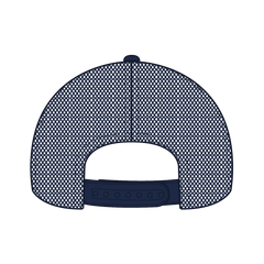 OTTO 83-1239 6 Panel Low Profile Mesh Back Trucker Cap - Navy - Navy / 6 1/2’’ - 7 5/8’’