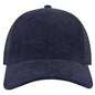 OTTO 83-1239 6 Panel Low Profile Mesh Back Trucker Cap - Nv Blu - Nv Blu / 6 1/2’’ - 7 5/8’’