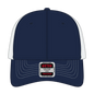 OTTO 83-1239 6 Panel Low Profile Mesh Back Trucker Cap - Nvy/Nvy/Wht - Nvy/Nvy/Wht / 6 1/2’’ - 7 5/8’’