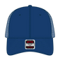 OTTO 83-1239 6 Panel Low Profile Mesh Back Trucker Cap - Royal - Royal / 6 1/2’’ - 7 5/8’’