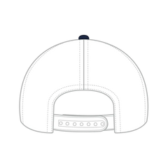 OTTO 83-1299 ’OTTO Comfy Fit’ 6 Panel Low Profile Mesh Back Trucker Cap - Nvy/Nvy/Wht - Nvy/Nvy/Wht / 6 1/2’’ - 7 5/8’’