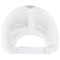 OTTO 83-1299 ’OTTO Comfy Fit’ 6 Panel Low Profile Mesh Back Trucker Cap - HeatherGray/HeatherGray/White