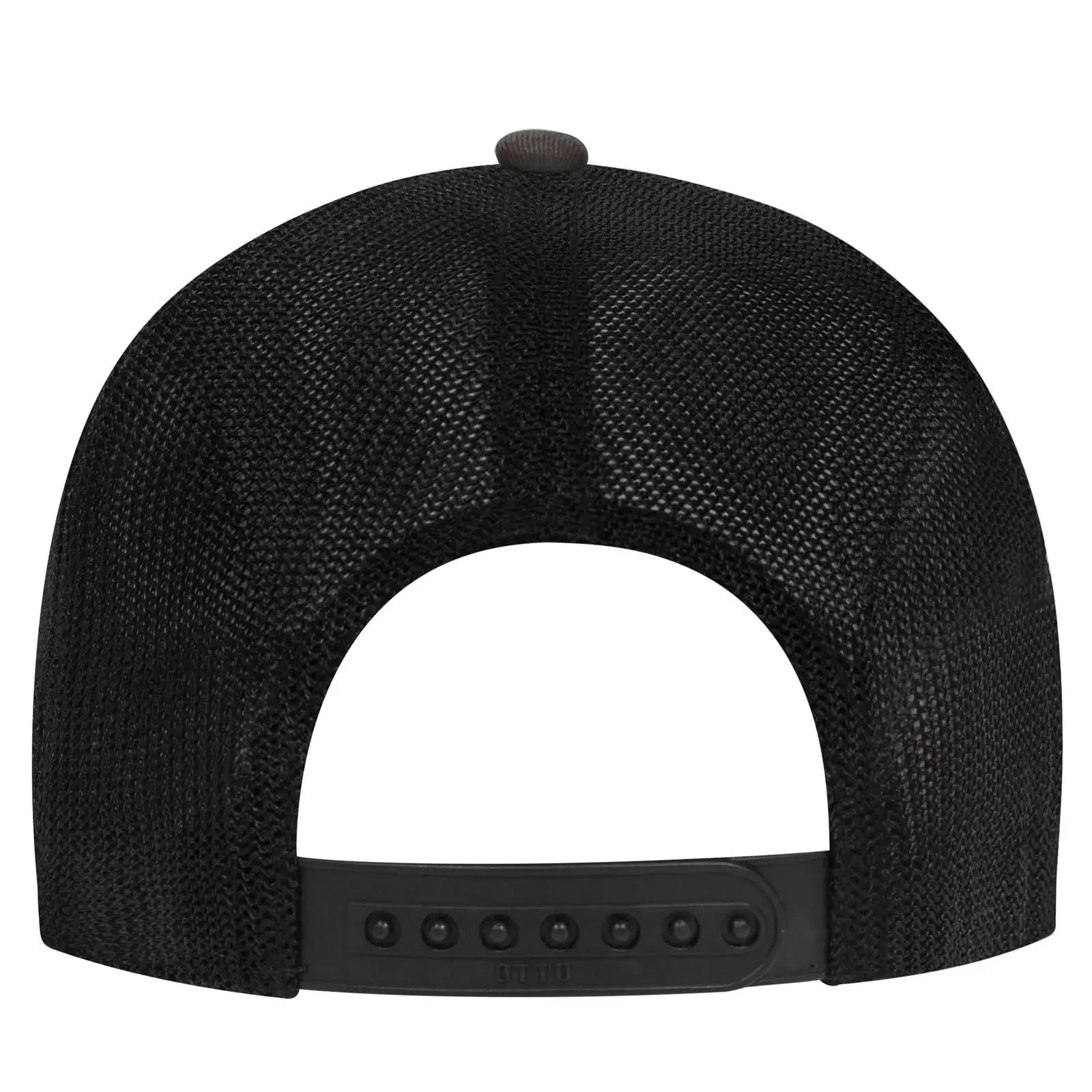 OTTO 83-1299 ’OTTO Comfy Fit’ 6 Panel Low Profile Mesh Back Trucker Cap - Ch.Gry/Ch.Gry/Blk - Ch.Gry/Ch.Gry/Blk / 6
