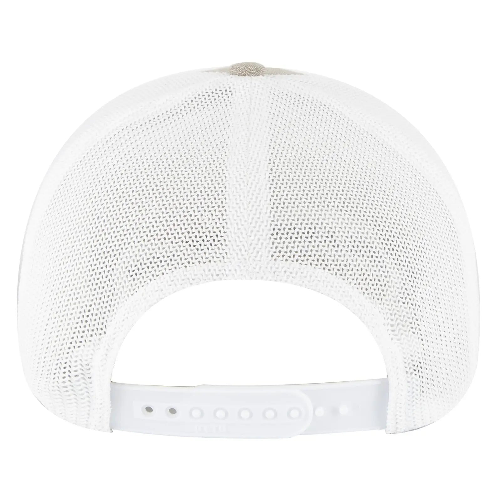 OTTO 83-1299 ’OTTO Comfy Fit’ 6 Panel Low Profile Mesh Back Trucker Cap - Khk/Wht - Khk/Wht / 6 1/2’’ - 7 5/8’’