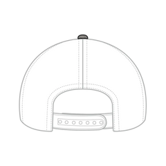 OTTO 83-1299 ’OTTO Comfy Fit’ 6 Panel Low Profile Mesh Back Trucker Cap - ChGry/Wht - ChGry/Wht / 6 1/2’’ - 7 5/8’’
