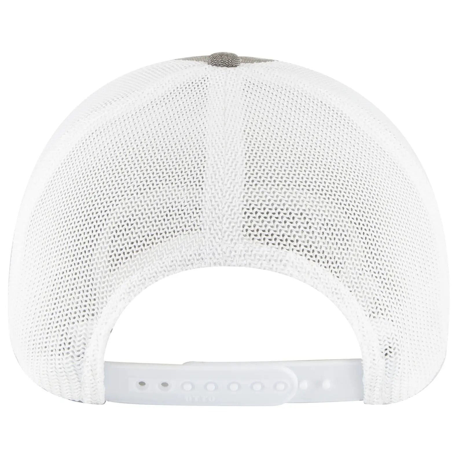 OTTO 83-1299 ’OTTO Comfy Fit’ 6 Panel Low Profile Mesh Back Trucker Cap - ChGry/Wht - ChGry/Wht / 6 1/2’’ - 7 5/8’’