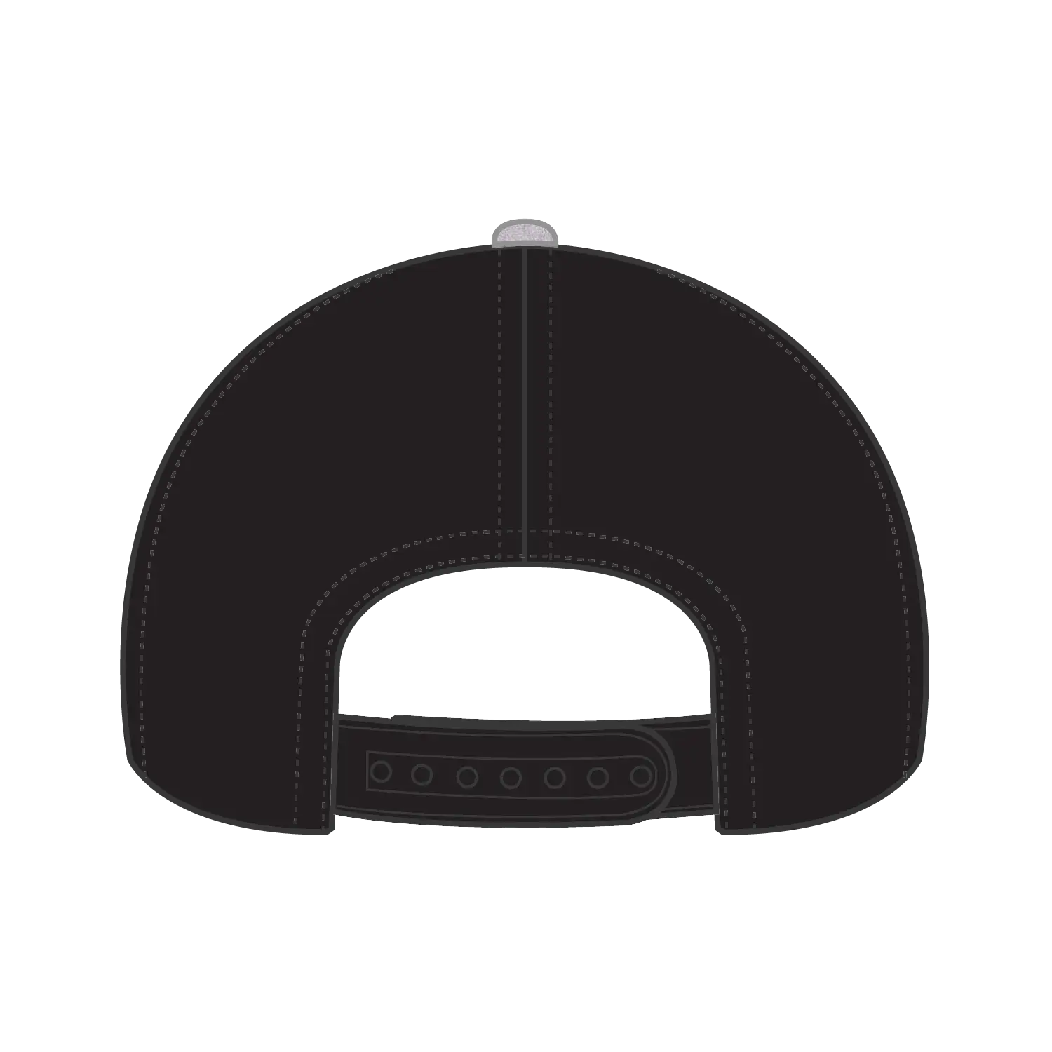 OTTO 83-1299 ’OTTO Comfy Fit’ 6 Panel Low Profile Mesh Back Trucker Cap - H. Gry/H. Gry/Blk - H. Gry/H. Gry/Blk / 6