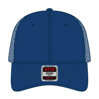 OTTO 83-2 ’OTTO Comfy Fit’ 6 Panel Low Profile Mesh Back Trucker Cap - Royal - Royal / 7 3/8’’ - 7 5/8’’