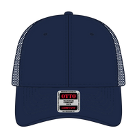 OTTO 83-2 ’OTTO Comfy Fit’ 6 Panel Low Profile Mesh Back Trucker Cap - Navy - Navy / 7 3/8’’ - 7 5/8’’
