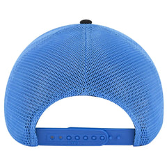 OTTO 83-2 ’OTTO Comfy Fit’ 6 Panel Low Profile Mesh Back Trucker Cap - Blk/Blk/N.Blue - Blk/Blk/N.Blue / 7 3/8’’ - 7