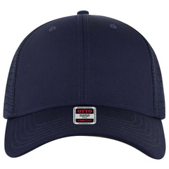 OTTO 83-2 ’OTTO Comfy Fit’ 6 Panel Low Profile Mesh Back Trucker Cap - Navy - Navy / 7 3/8’’ - 7 5/8’’