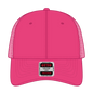 OTTO 83-473 6 Panel Low Profile Mesh Back Trucker Cap - Hot Pink - Hot Pink / 6 1/2’’ - 7 5/8’’