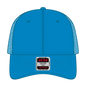 OTTO 83-473 6 Panel Low Profile Mesh Back Trucker Cap - Lake Blue - Lake Blue / 6 1/2’’ - 7 5/8’’