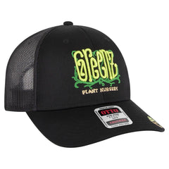 OTTO 83-473 6 Panel Low Profile Mesh Back Trucker Cap - White