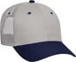 OTTO 83 473 Cotton Twill Low Profile Pro Style Mesh Back Cap with 6 Embroidered Eyelets Navy Gray Navy Gray / One Size