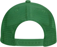 OTTO 83-473 Cotton Twill Low Profile Pro Style Mesh Back Cap with 6 Embroidered Eyelets - Kelly - Kelly / One Size Fits