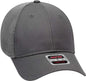 OTTO 83-605 Deluxe Cotton Twill Low Profile Air Mesh Back Cap - Charcoal Gray - Dark Gray / One Size Fits Most