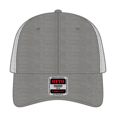 OTTO 83-605 ’OTTO Comfy Fit’ 6 Panel Low Profile Baseball Cap - Gray - Gray / 6 1/2’’ - 7 5/8’’