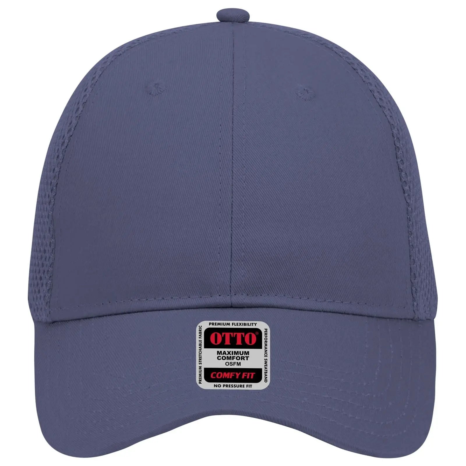 OTTO 83-605 ’OTTO Comfy Fit’ 6 Panel Low Profile Baseball Cap - Navy - Navy / 6 1/2’’ - 7 5/8’’