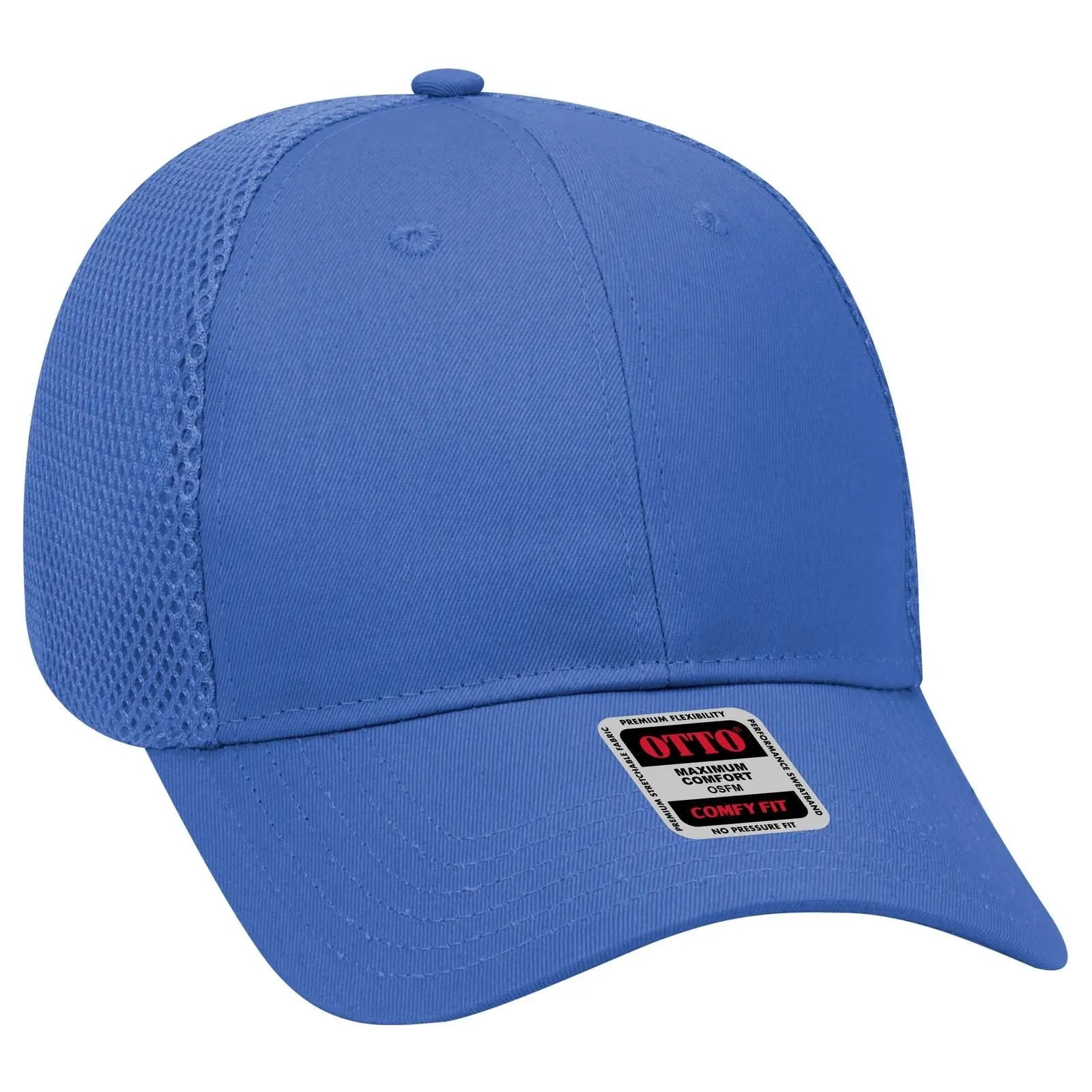 OTTO 83-605 ’OTTO Comfy Fit’ 6 Panel Low Profile Baseball Cap - Royal - Royal / 6 1/2’’ - 7 5/8’’