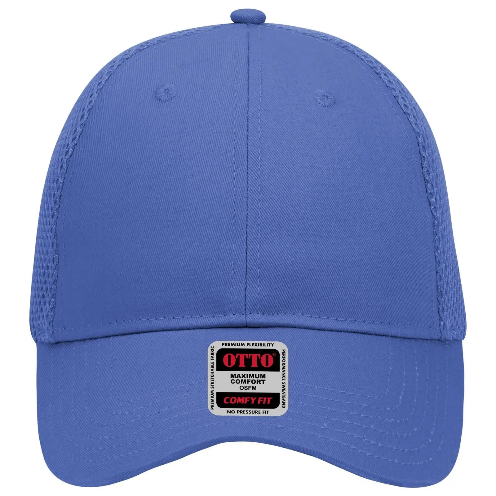 OTTO 83-605 ’OTTO Comfy Fit’ 6 Panel Low Profile Baseball Cap - Royal - Royal / 6 1/2’’ - 7 5/8’’