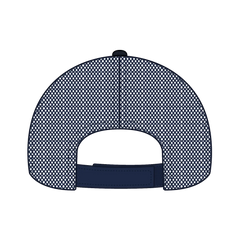 OTTO 83-942 6 Panel Low Profile Mesh Back Trucker Cap - Navy - Navy / 6 1/2’’ - 7 5/8’’