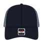 OTTO 83-942 6 Panel Low Profile Mesh Back Trucker Cap - Navy - Navy / 6 1/2’’ - 7 5/8’’