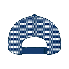OTTO 83-942 6 Panel Low Profile Mesh Back Trucker Cap - Royal - Royal / 6 1/2’’ - 7 5/8’’