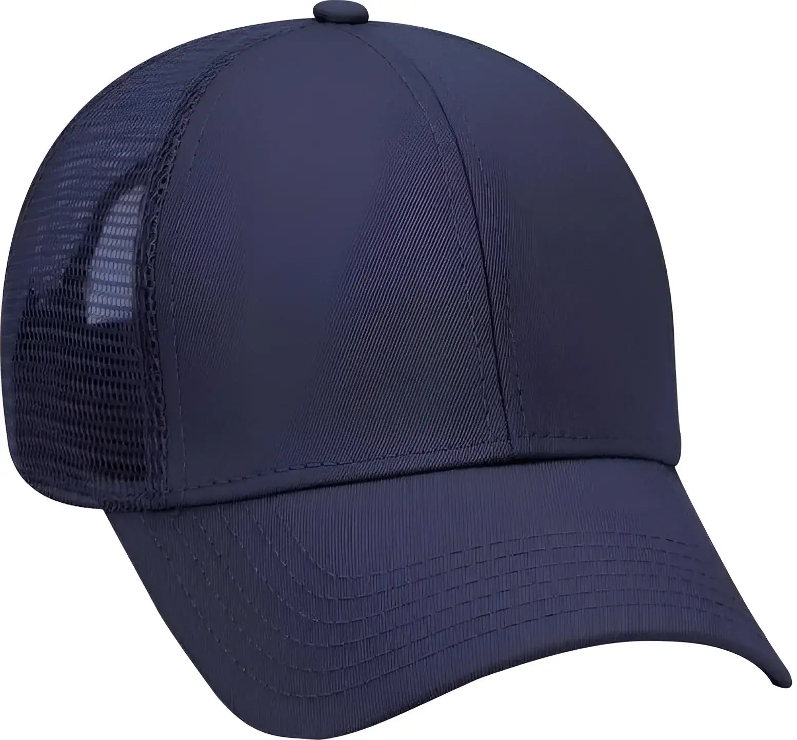 OTTO 83-942 Superior Cotton Twill Low Profile Pro Style Mesh Back Cap - Navy - Navy / One Size Fits Most