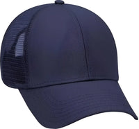 OTTO 83-942 Superior Cotton Twill Low Profile Pro Style Mesh Back Cap - Navy - Navy / One Size Fits Most