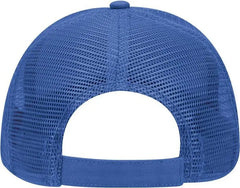 OTTO 83 942 Superior Cotton Twill Low Profile Pro Style Mesh Back Cap Red Red / One Size Fits Most