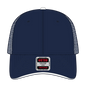 OTTO 84-482 6 Panel Low Profile Mesh Back Trucker Cap - Nvy/Nvy/Wht - Nvy/Nvy/Wht / 6 1/2’’ - 7 5/8’’