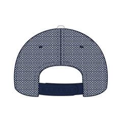 OTTO 84-482 6 Panel Low Profile Mesh Back Trucker Cap - Nvy/Nvy/Wht - Nvy/Nvy/Wht / 6 1/2’’ - 7 5/8’’