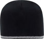 OTTO 91-1237 100% Acrylic 8 Reflective Beanie - Black - Black / One Size Fits Most