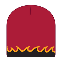 OTTO 91-628 8’’ Reversible Beanie - Red/Blk/Gld - Red/Blk/Gld / 6 1/2’’ - 7 5/8’’