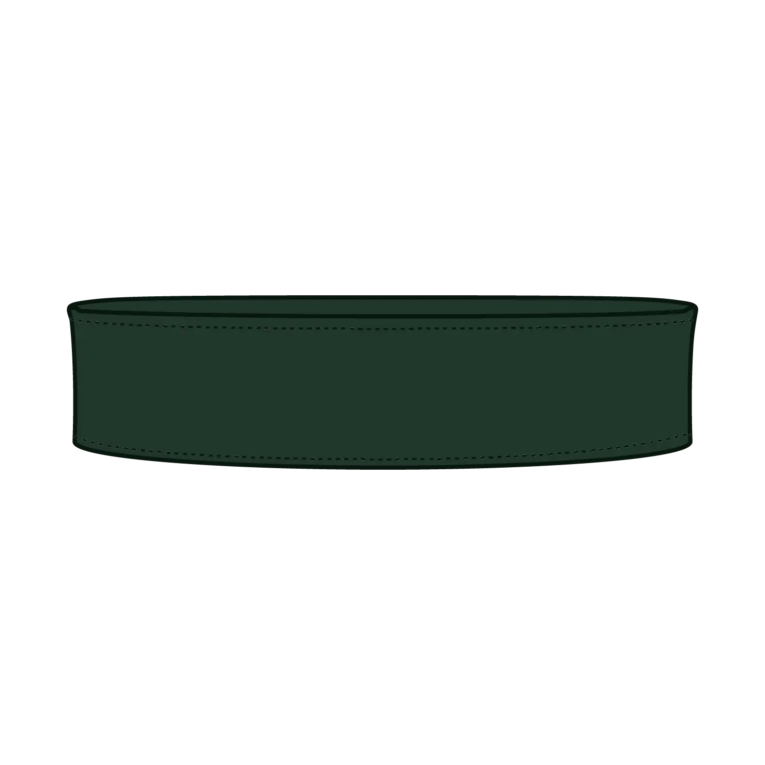 OTTO 92-1097 Hat Band - Dk. Green - Dk. Green / M