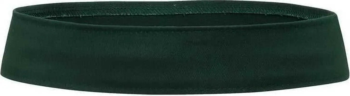 OTTO 92 1097 Stretchable Cotton Twill Hat Band Dark Green Forest / M