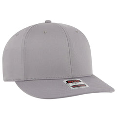 OTTO 930-1 6 Panel Pro Style Baseball Cap - Gray - Gray / 7 3/8’’ - 7 5/8’’